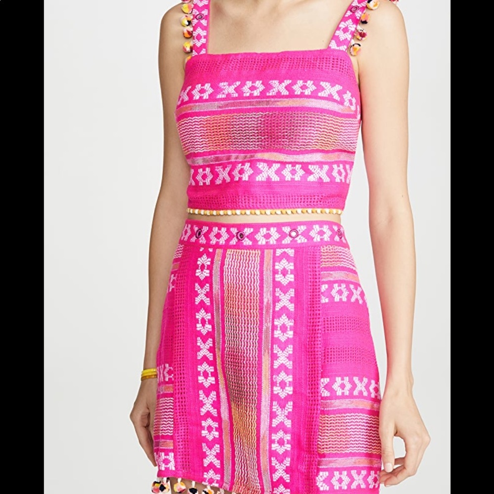 Saylor Claire set - bright pink